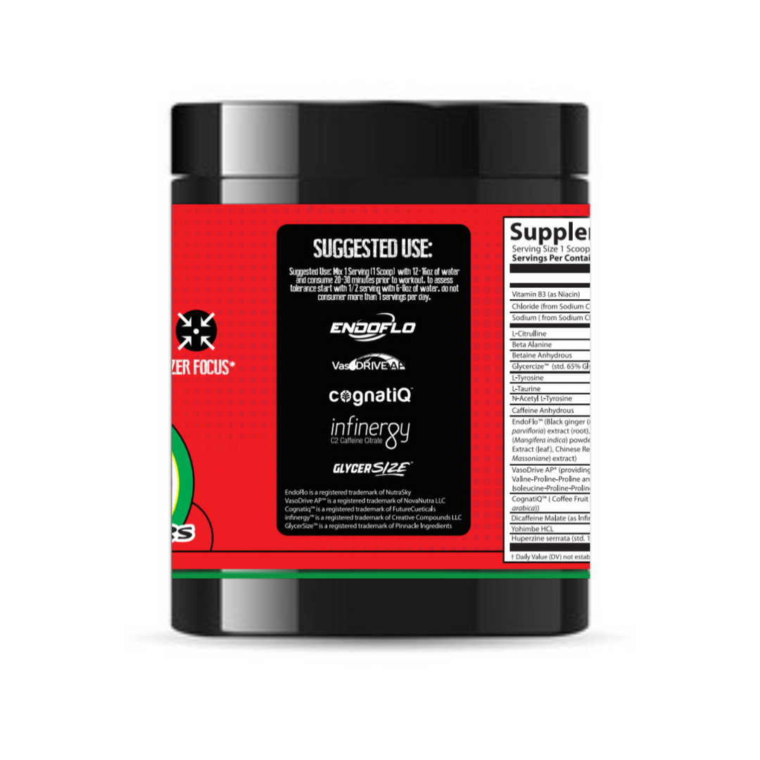 Shockwave High Stim Pre-workout Merica'