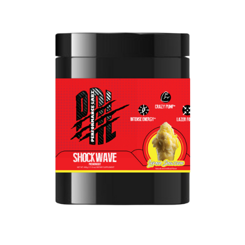 Shockwave High Stim Pre-Workout Lemon Snow Cone