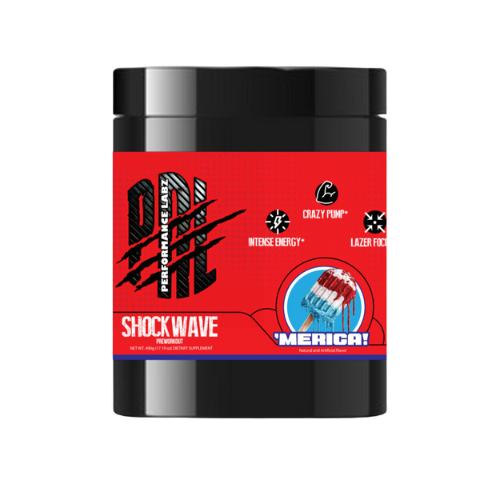 Shockwave High Stim Pre-workout Merica'